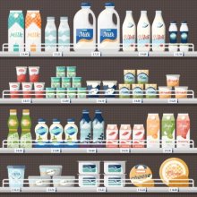 Магазинам смягчили требования к продаже молочной продукции, у которой на кассе не считался код маркировки